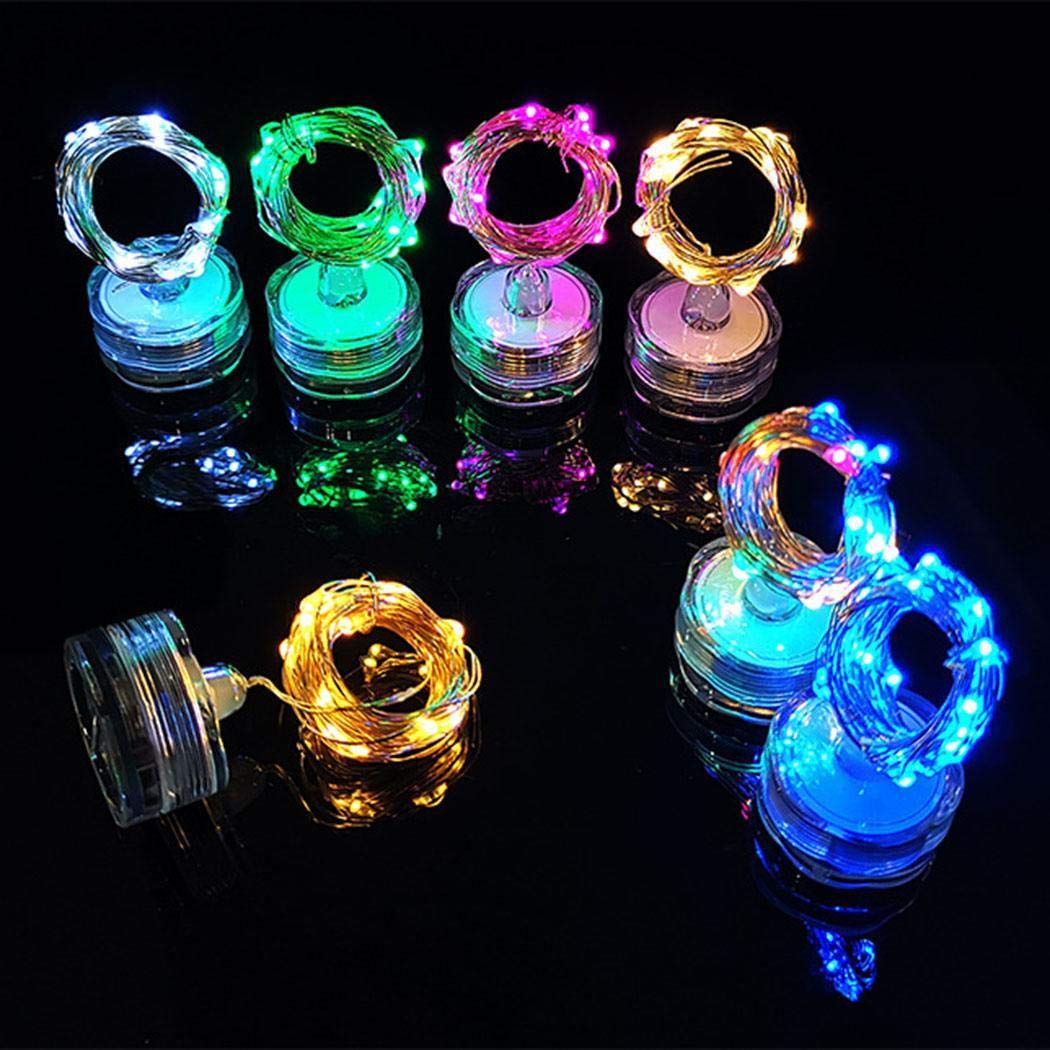 Zuionk Wasserdichte, energiesparende LED-Lichterketten in Pflaumenblütenform Lichterketten