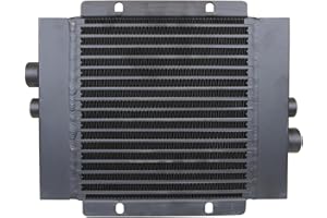 Mobile Hydraulic Oil Cooler, 0-40 GPM, 15HP; Model OC-61 With or Without Bypass Valve (No Bypass)