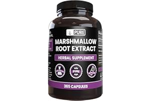 Pure Original Ingredients Marshmallow Root (365 Capsules) No Magnesium Or Rice Fillers, Always Pure, Lab Verified