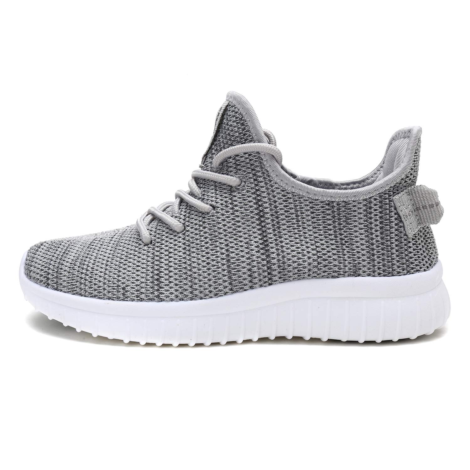 DREAM PAIRS Women's Light Grey Breathable Sneakers Lightweight Tennis Walking Shoes Size 7 M US 170726_2_W - Image 3