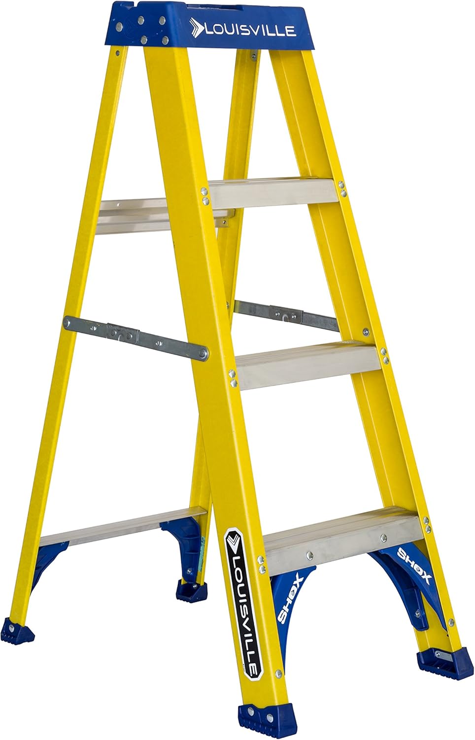 Louisville Ladder FS2004 Fiberglass Step Ladder, 4Feet/250lb Amazon