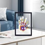 CHERRY CHEERS Family Handprint Kit Wooden Frame Non-Toxic Paints view 2