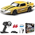 Everbigmai RC Drift Car 1:24 Remote Control Car 4WD 15KM/H High Speed Racing Sport Car with LED Lights RC Cars Toy Cars for Kids Boys Girls Adults Gifts Birthday Christmas Rechargeable Batteries