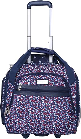 jessica simpson floral luggage