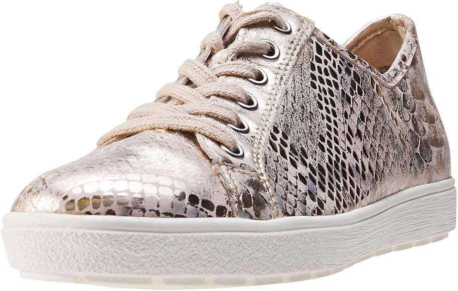 caprice silver trainers