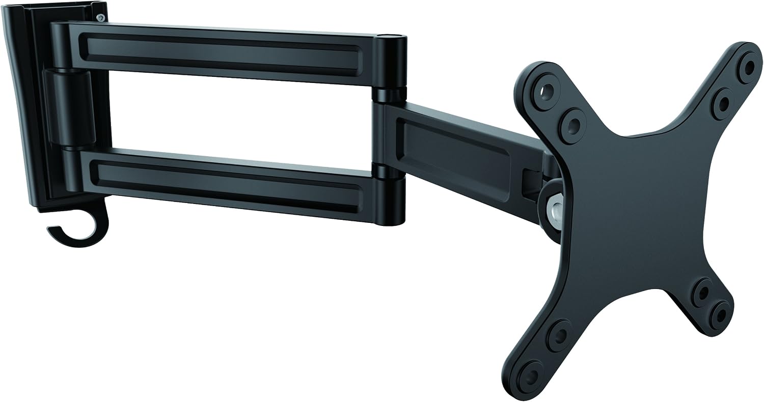 StarTech Wall-Mount Monitor Arm - Dual Swivel, Black
