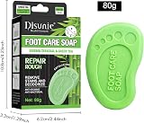 Bexdug Handmade Foot Soap Green Tea Oil for Jock Itch Athlete's Foot Softens view 6