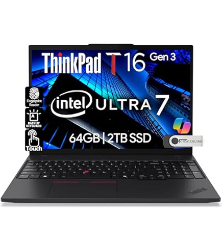 Windowsノート本体 Lenovo THINKPAD T16 Gen1 i7 32GB 512GB Amazon.com: Lenovo ThinkPad T16 Gen 1 Intel Core i7-1260P