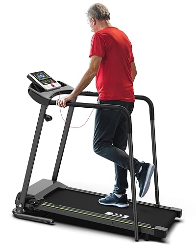Redliro Walking Treadmill with Long Handrail for Balance, Recovery