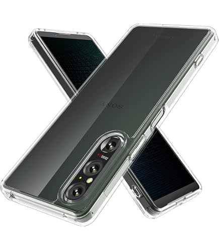 LCEHTOGYE Cover per Sony Xperia 1 V + [3 Pezzi] Pellicola