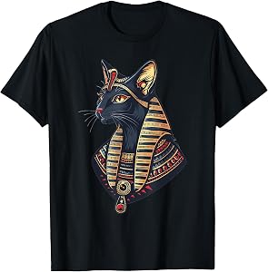 Bastet Retro Bast Ailuros T-Shirt