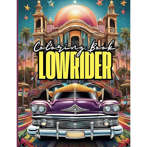 Lowrider Coloring Book: Nilsson, Oscar: 9789185639410: Amazon.com