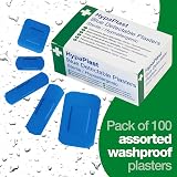 Safety First Aid Group HypaPlast Blue Catering Plasters Assorted Pack 100 view 7