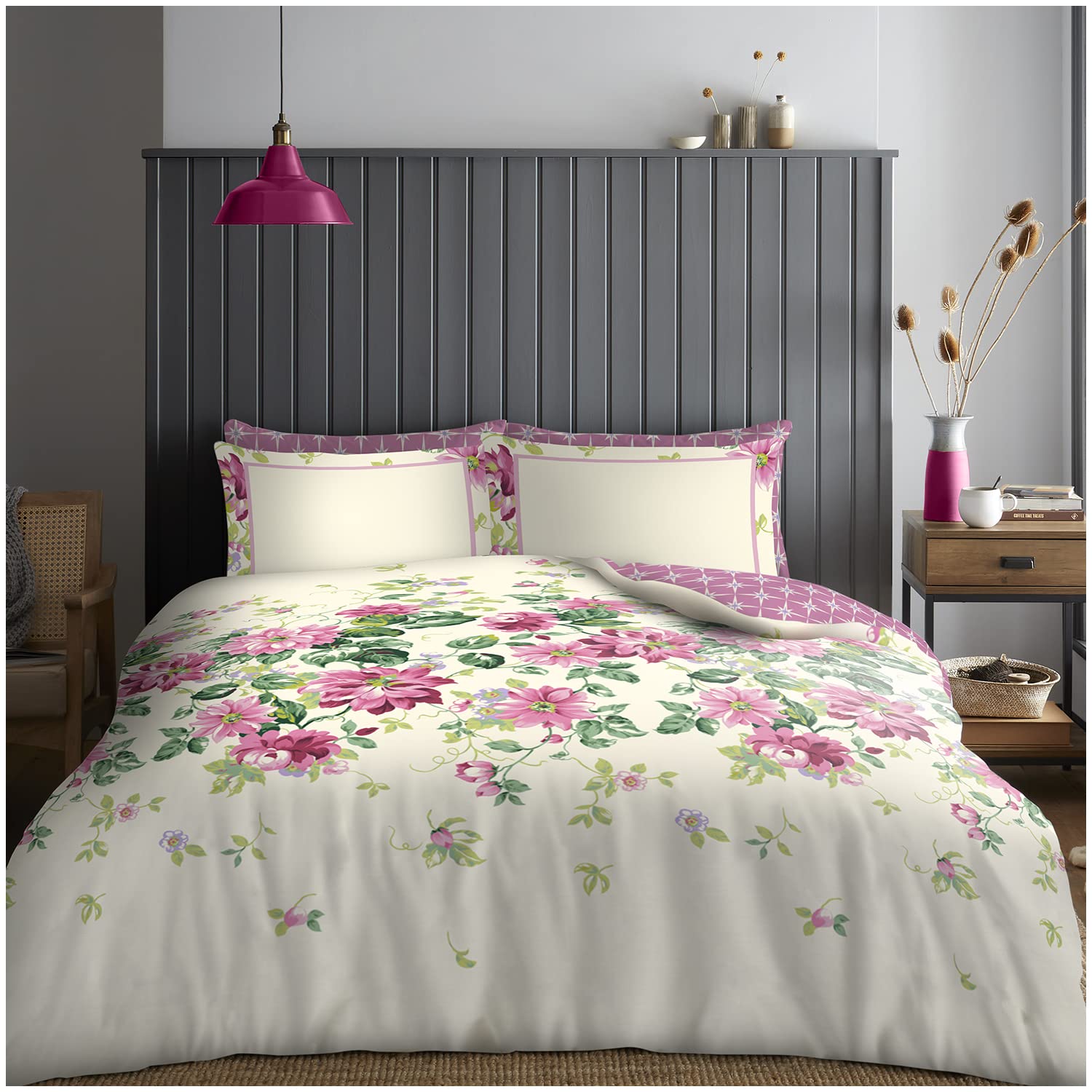 GC GAVENO CAVAILIA King Size Duvet Cover Sets With Fitted Sheet - Polycotton Complete Bedding Set With Pillow Cases — image 1