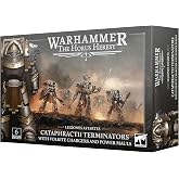 Games Workshop Warhammer The Horus Heresy Legiones Astartes Cataphractii Terminators w/Volkite Chargers and Power Mauls