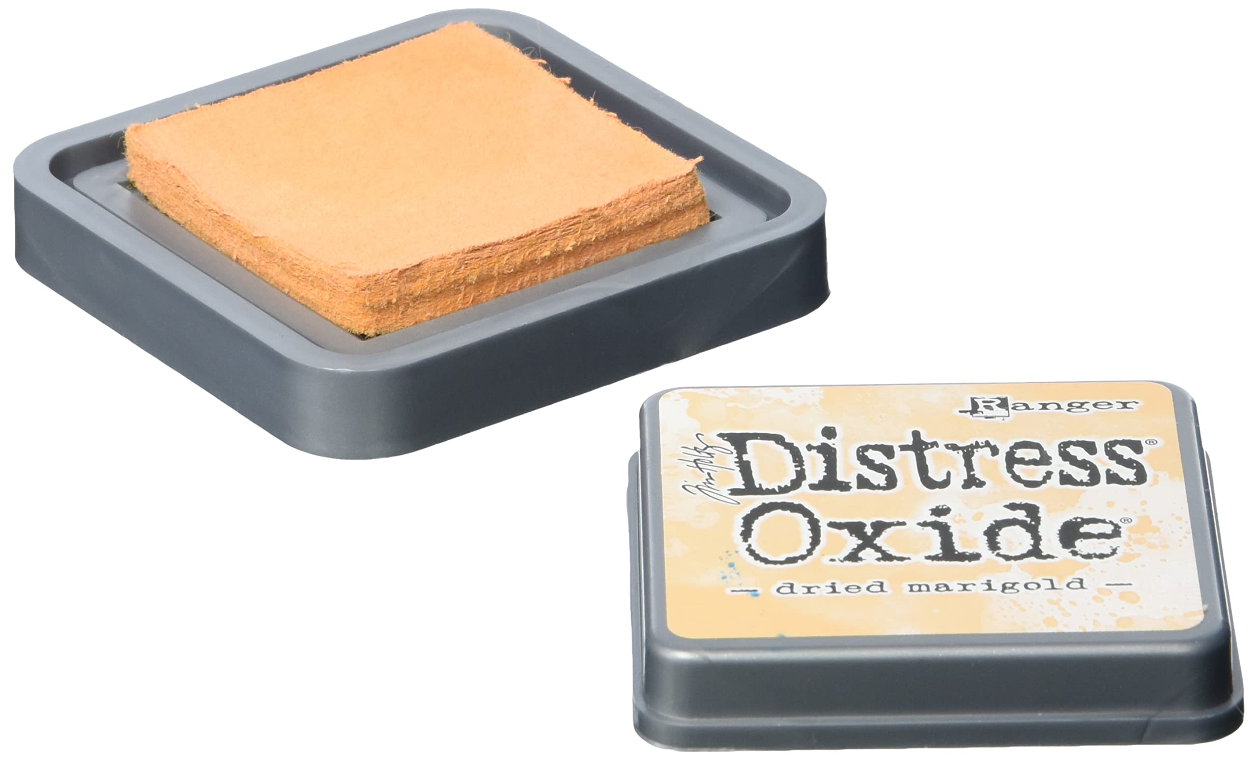 Ranger TDO55914 Tim Holtz Distress Oxide Ink Pad - Dried Marigold, Yellow, Medium