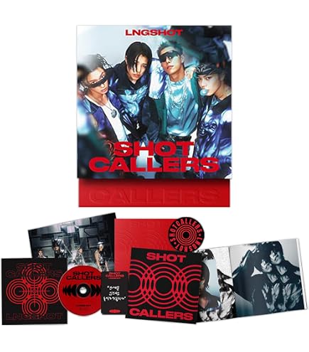 Amazon.com: LNGSHOT SHOT CALLERS 1st EP Album with Tracking Sealed