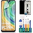 for Redmi 9C Screen Replacement for Xiaomi Redmi 9C LCD for Redmi 9A Display for M2006C3MG for Redmi 10A LCD Digitizer Touch Screen Assembly Repair Parts with Frame