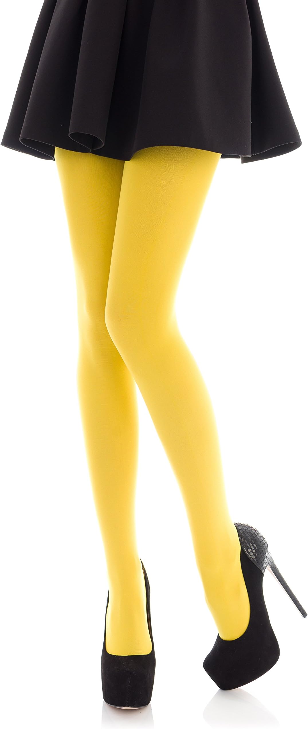 Opaque 100 Denier Tights by Romartex, 23 Colours, Sizes S-XL