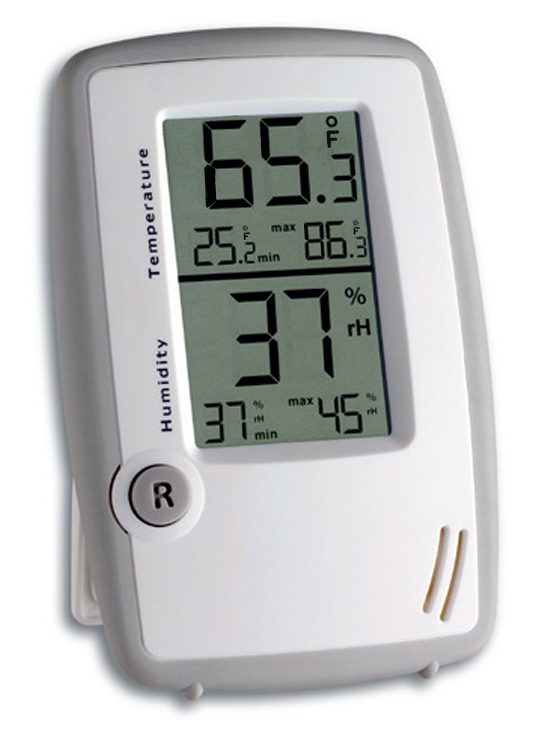 TFA Dostmann 30.5015 Indoor Digital Thermometer Hygrometer Room Control (grey)