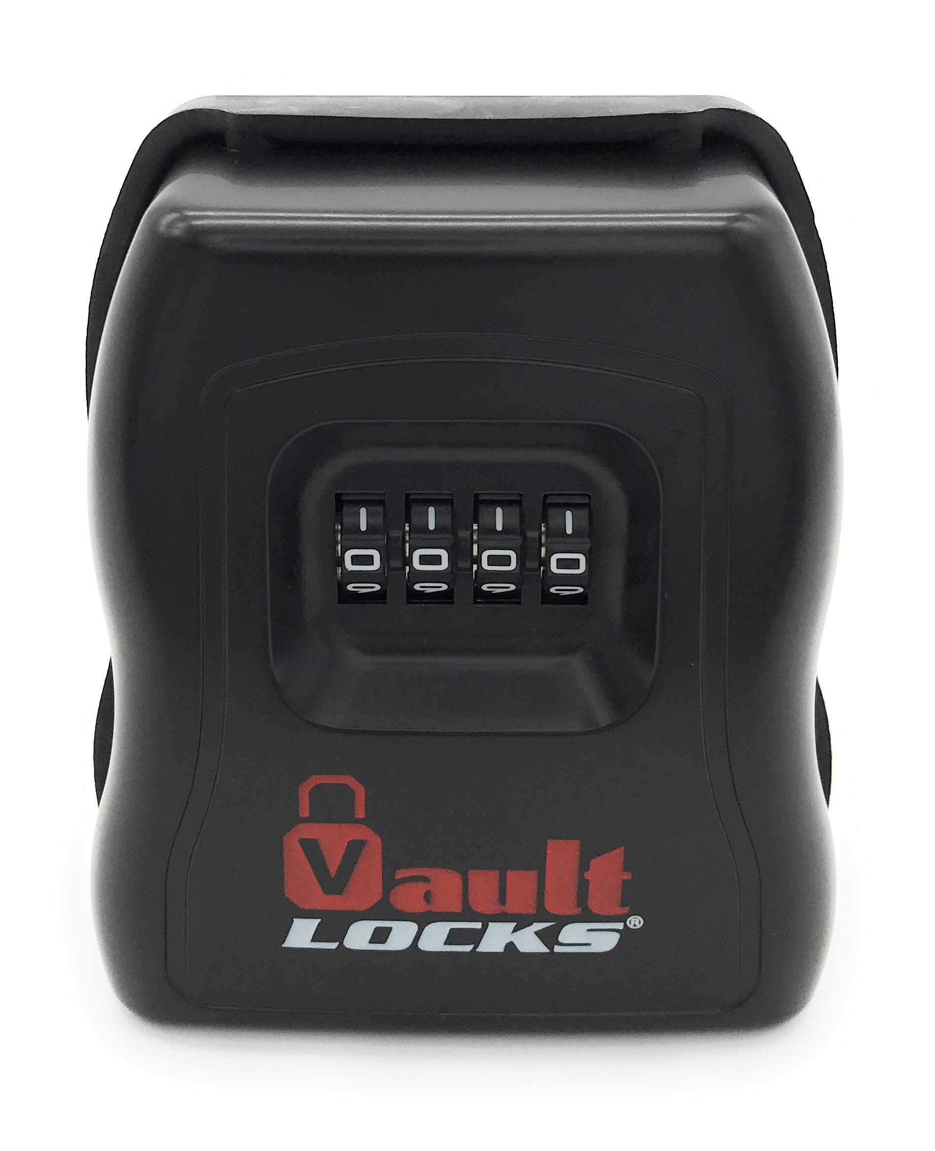 Vault LocksWall Mount Lockbox for House Keys Outdoor - Keysafe Storage Lock Box With 4-Digit Numeric Combination