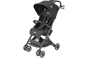 Maxi-Cosi Lara Ultra Compact Stroller, Airplane Carry-on Compliant for travel, Lightweight, one-hand fold, large storage, inl