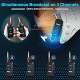 LEKATO WS90 5.8GHz Wireless Guitar Transmitter Receiver High Fidelity Audio view 5
