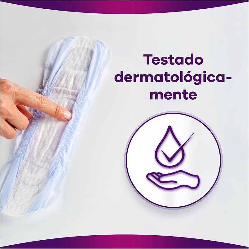 Discreet Compresas Incontinencia Mujer, Normal, 72 unidades