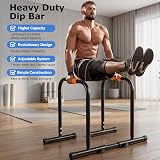 Panana Adjustable Dip Bars Heavy Duty 200kg Capacity Parallettes Home Gym view 6