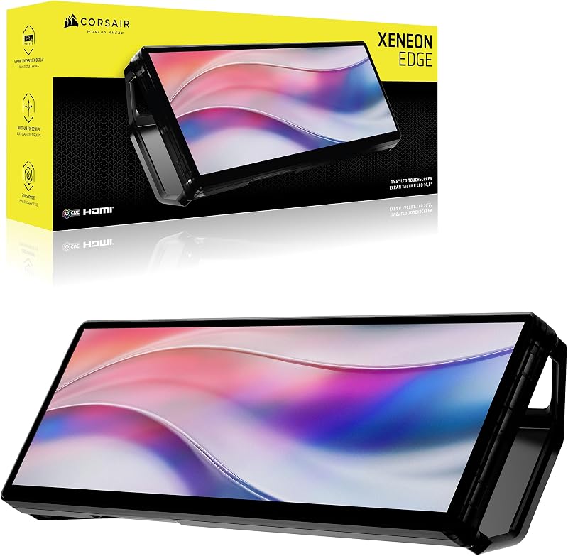 XENEON Edge Ecrã Tátil LCD 14,5" 2K HDMI USB-C – Fumo