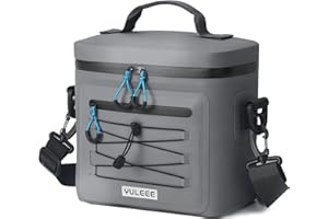YULEEE Insulated Cooler Bag - Large Multi-Functional Picnic Lunch Bag for Men & Women, Waterproof Leakproof Perfect for Beach