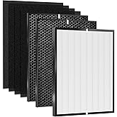 Amboseli 7- Pack 3000 Replacement Filters Compatible with Air Doctor 3000 Serie Air Purifier,Include 1 FLliter, 2 Activated Carbn and 4 Extra Carbn Pre-Filters