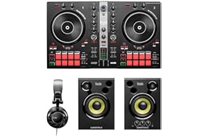 Hercules DJ Essentials Kit – All-in-One Kit to Learn to DJ – Software and Tutorials Included