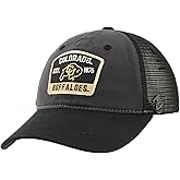 ZHATS Standard NCAA Officially Licensed Hat University Patch Switchback Charcoal Black, Grey, One Size
