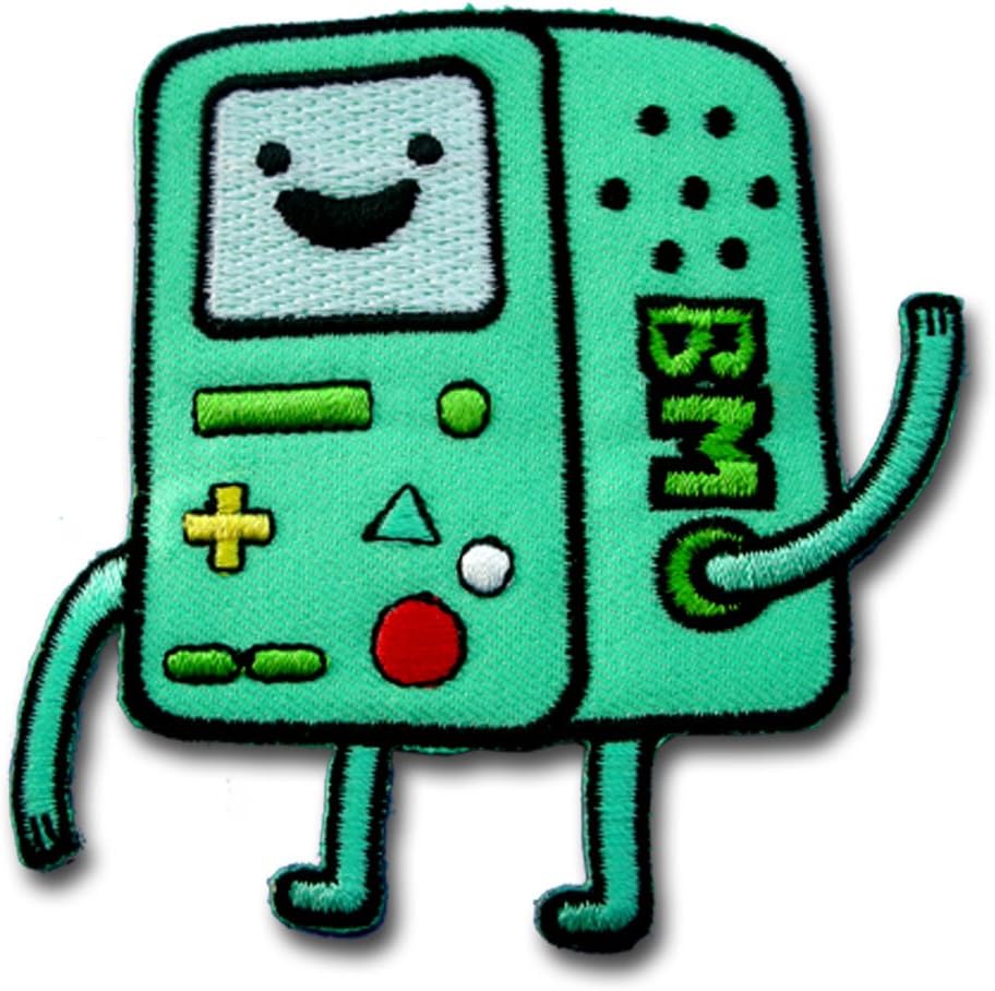 Verani Bemo BMO The Adventure Time Patch Emblem Badge Iron on or Sewing Cartoon Network Finn Jake Gunter