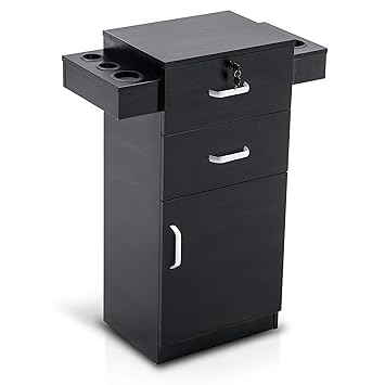 Amazon Com Barberpub Locking Beauty Salon Storage Cabinet Hair