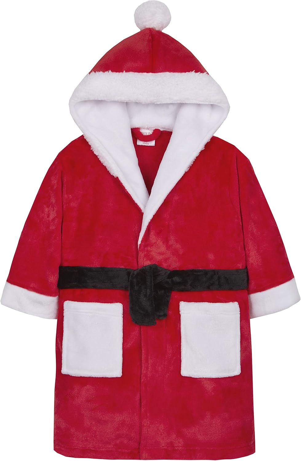 4Kidz Childrens Christmas Santa Hooded Dressing Gown Robe Red Amazon