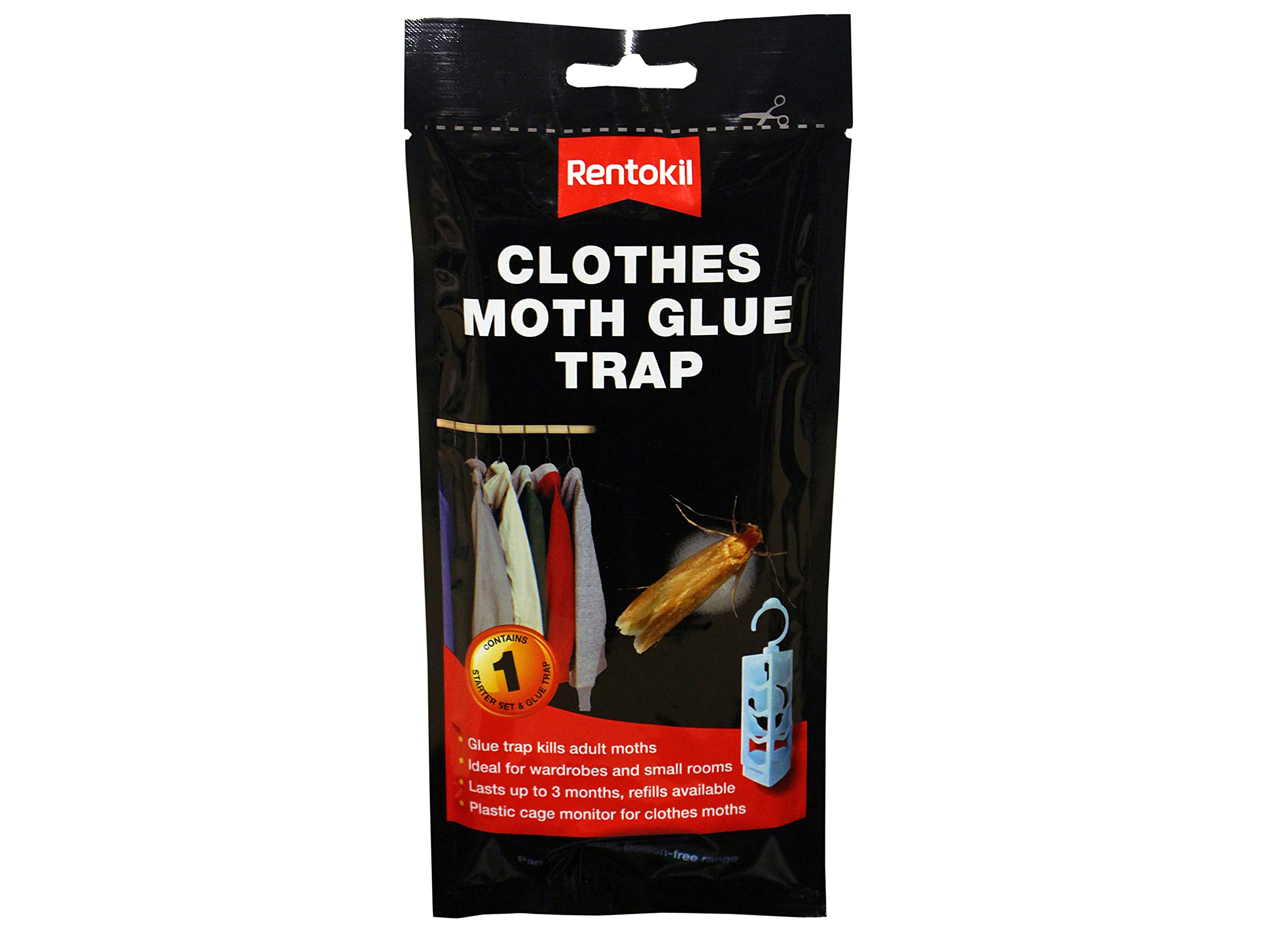 Rentokil FMP13 Clothes Moth Glue Trap