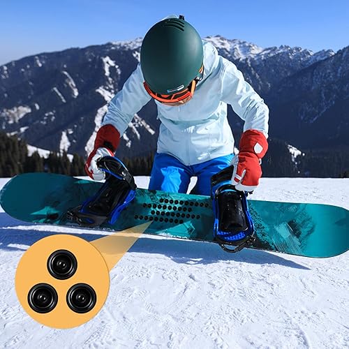Dakine Stomp-Pad Pyramid Studs - 9 Rivetti In Alluminio Per Snowboard - Foto 8