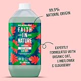 Faith In Nature Aloe Vera Body Wash 5L Refill Vegan Cruelty Free No SLS Parabens view 5