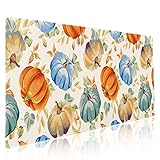 Watercolor Fall Pumpkins Gaming Mouse Pad XXL