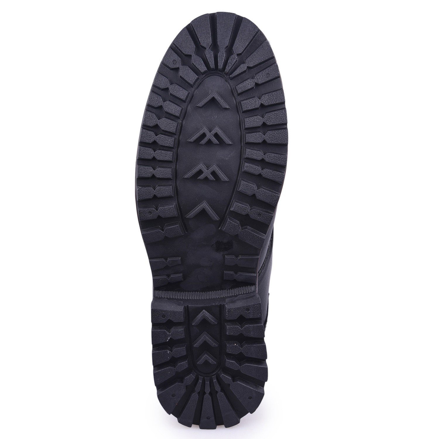 andrew scott men's black synthetic leather boots