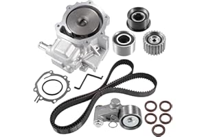X AUTOHAUX 1 Set Engine Timing Belt with Water Pump Kit for Subaru Impreza 2006-2011, Legacy 2010-2012, Outback 2006-2012