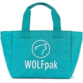WOLFpak Mini Tote Bag 1000D Waterproof Fabric (Aqua Goddess) | 17" Laptop Sleeve, Dual Bottle Pockets, Interior Organization, MOLLE Webbing, Shoulder Or Hand Carry, Easy-Clean Lining