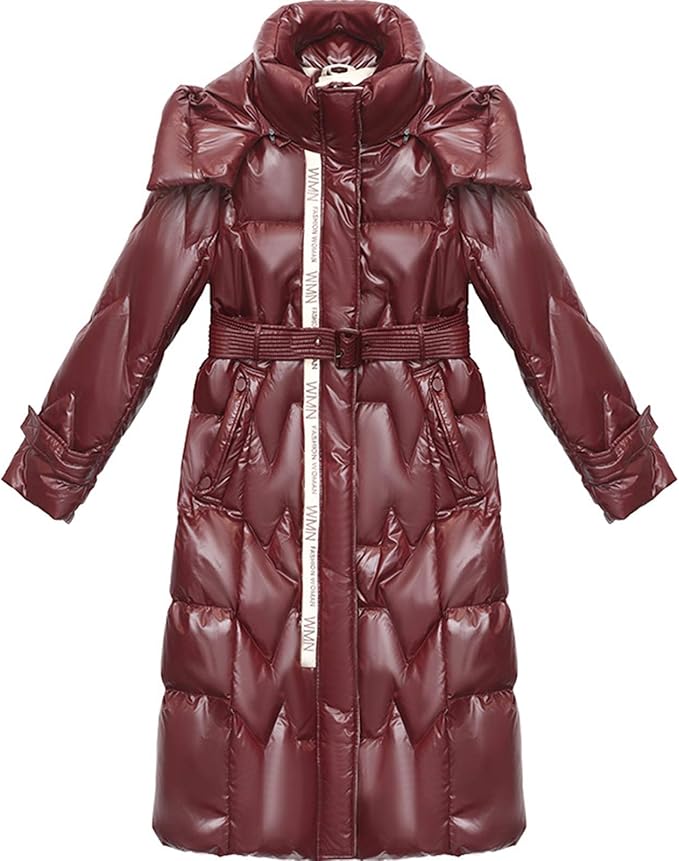 Wtbew-u Modernisierbare Kapuzenplakine Plus Fleece-warme Mantel Down