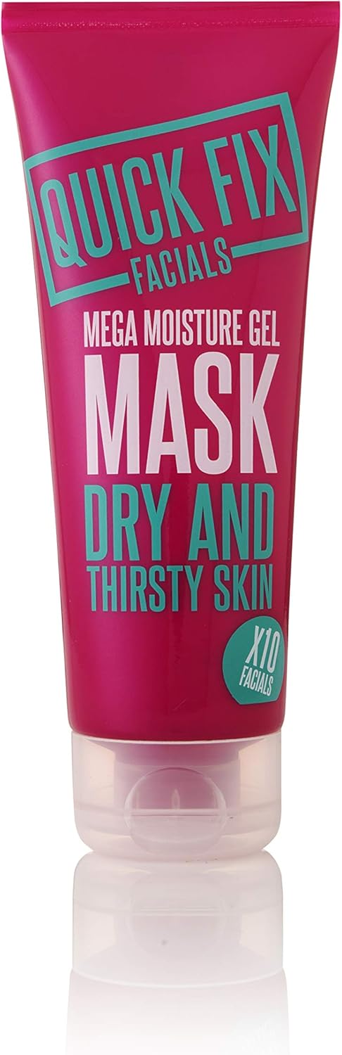 Quick Fix Facials Mega Moisture Gel Mask, 100 ml, 100 ml (Pack of 1)