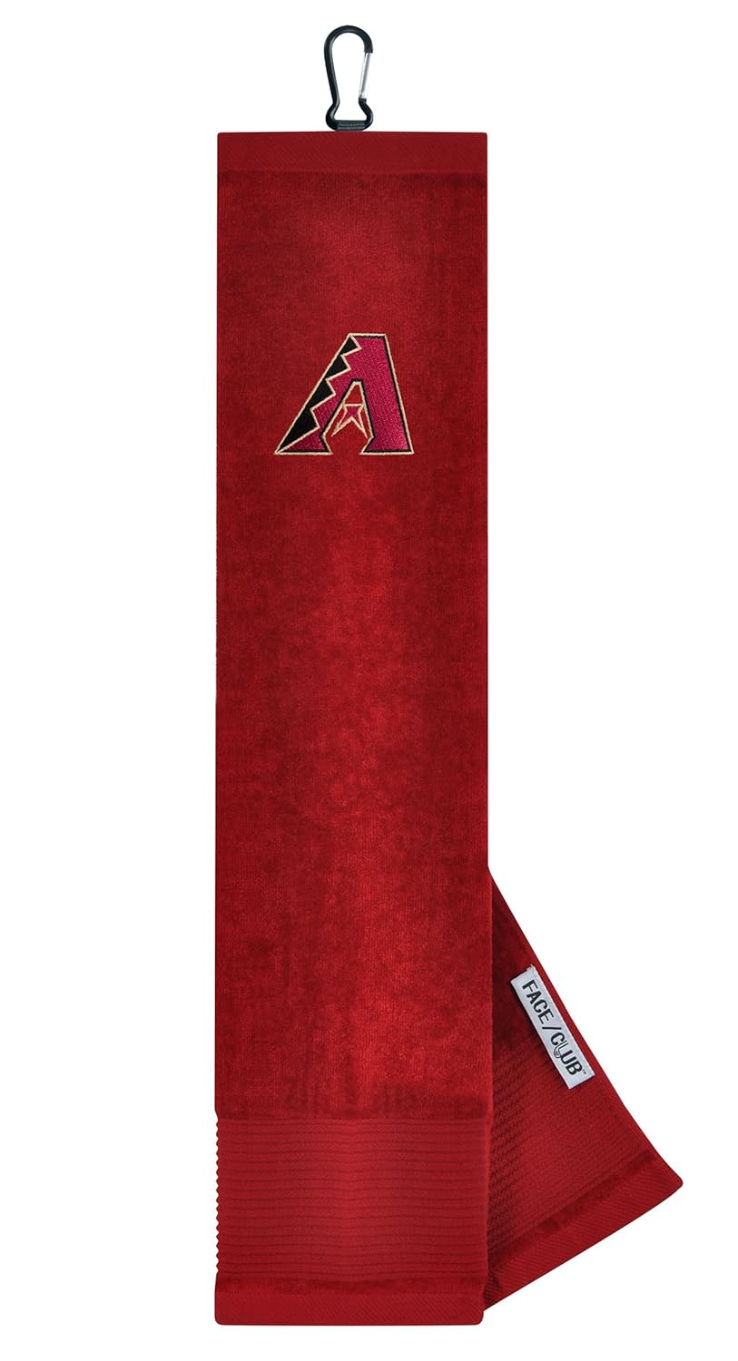MLB Face Club Tri Fold Embroidered Towel