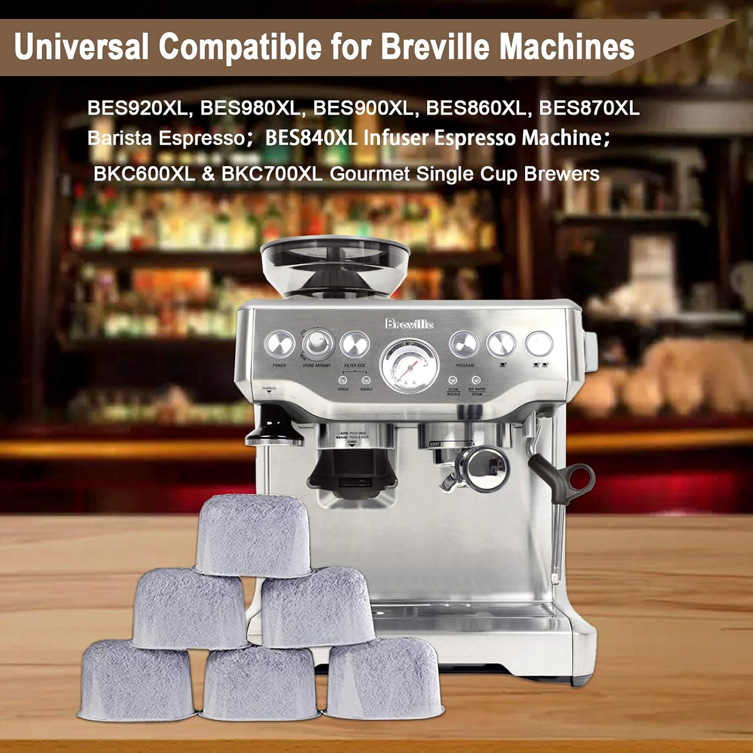 Litviz 12 Pack Compatible Charcoal Water Filter Replacements for Breville BWF100 and Keurig Coffee Machines: Kitchen & Dining