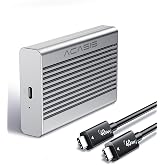 ACASIS 40Gbps M.2 NVMe SSD Enclosure with Aluminum Heat-dissipating fins | Noiseless USB4 External SSD Enclosure Prevents Throttling &amp; Maintains High Speeds M.2 Enclosure Compatible MacBook/Mac mini