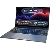 Phatom 15.6" FHD Laptop Computer 4GB RAM 128GB SSD Windows 11 Compatible | Student Laptop for School | Business Laptops 2026 | 1080P IPS Display | Lightweight 3.46 lb,Cooling Fan,HDMi,2MP Webcam, WiFi